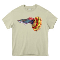 Mossy Guppy Fish Heavy Core Tee - LillyAllenDesigns