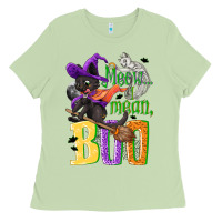 Matcha Meow i mean, boo Halloween Ladies Tee - NancyCooperArtShop
