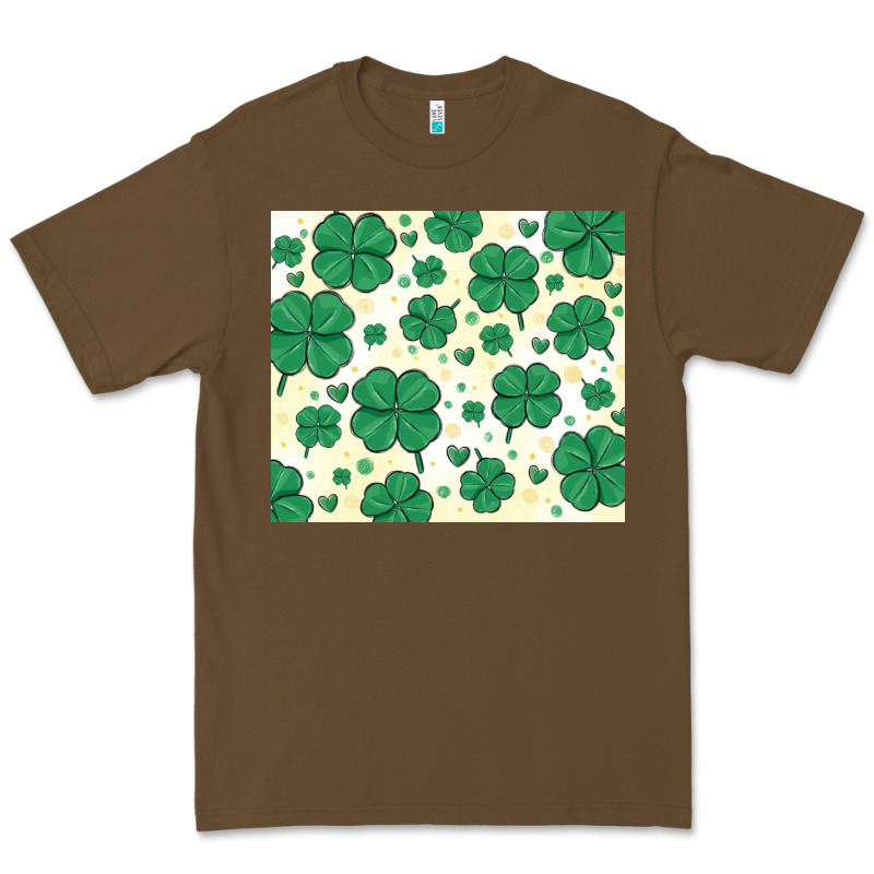St Patrick Clover Premium Tee by MaliasSmallBusiness | Teevron