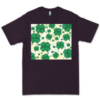 Plum st patrick clover Premium Tee - MaliasSmallBusiness