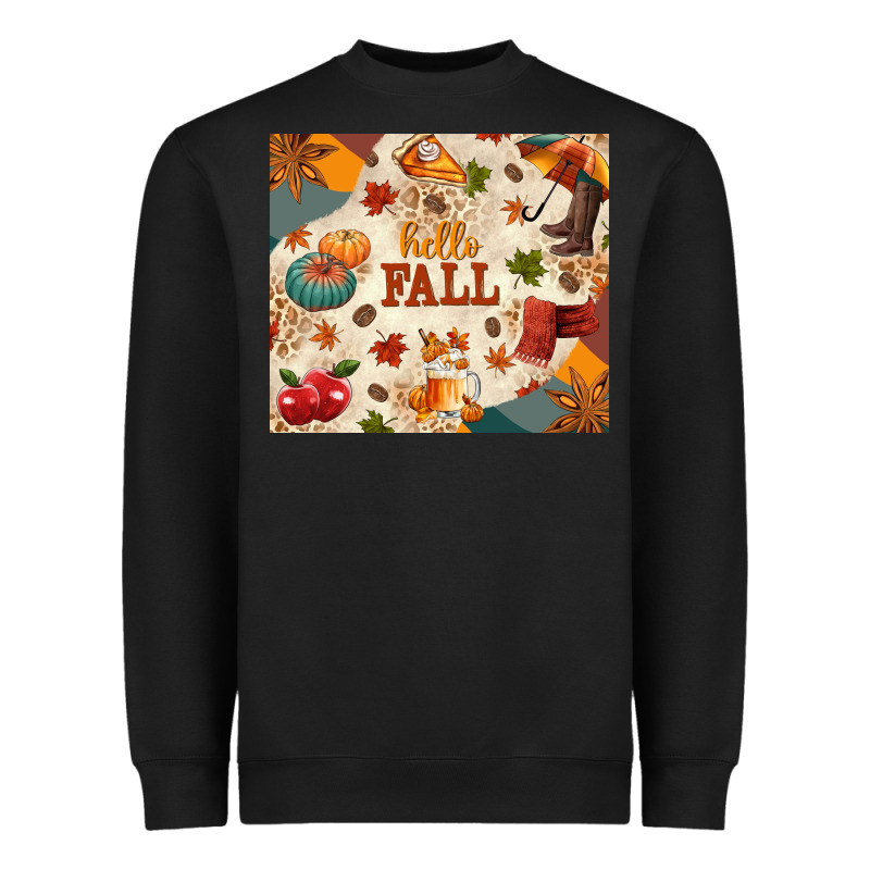 Hello Fall Heavyweight Sweatshirt by texasbilliewilder | Teevron