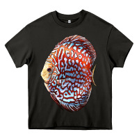Asphalt Discus Fish Heavy Core Tee - LillyAllenDesigns