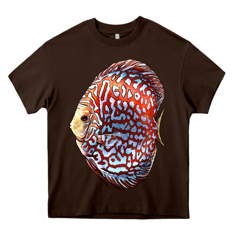 Discus Fish Heavy Core Tee by LillyAllenDesigns | Teevron
