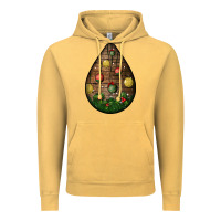 Vintage Mustard christmas  teardrop Vintage Hoodie - BundleAndBundleShop