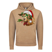Christmas Goat Vintage Hoodie | Teevron