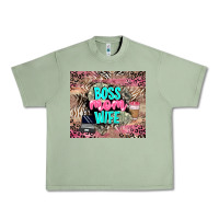 Oil Green boss mom wife Urban Heavy Tee - LillyAllenDesigns