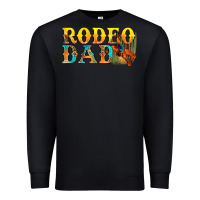 Black Western Rodeo Dad Premium Sweatshirt - BundleAndBundleShop