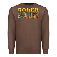Chestnut Western Rodeo Dad Premium Sweatshirt - BundleAndBundleShop