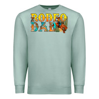 Seafoam Western Rodeo Dad Premium Sweatshirt - BundleAndBundleShop