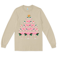 Mushroom Christmas Tree Flamingo Long Sleeve Tee - Bettercallsaul