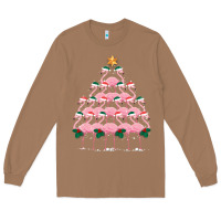 Toasted Coconut Christmas Tree Flamingo Long Sleeve Tee - Bettercallsaul