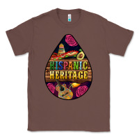 Chestnut teardrop Hispanic Heritage Classic Tee - BundleAndBundleShop
