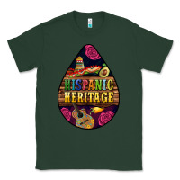 Sports Green teardrop Hispanic Heritage Classic Tee - BundleAndBundleShop