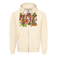 Sandshell Texas Mardi Gras Zipper Hoodie - HowdyJamesFarm