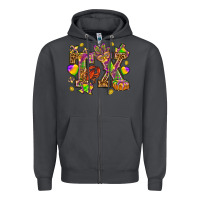 Smoke Texas Mardi Gras Zipper Hoodie - HowdyJamesFarm