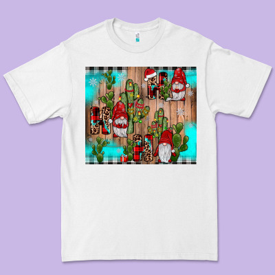 Ho Ho Ho Gnome Premium Tee Designed By Jahusdesignshop