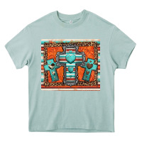 Arona turquoise gemstone crosses Heavy Core Tee - Jasminsmagicworld