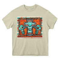 Mossy turquoise gemstone crosses Heavy Core Tee - Jasminsmagicworld
