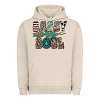 Pigment French Oak sassy little soul Urban Hoodie - CowhideDigitalArt