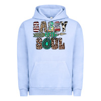 Pigment Grape Ice sassy little soul Urban Hoodie - CowhideDigitalArt