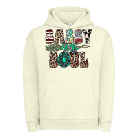 Pigment Pistachio sassy little soul Urban Hoodie - CowhideDigitalArt