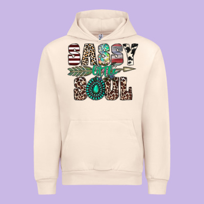 Sassy Little Soul Urban Hoodie Designed By Cowhidedigitalart