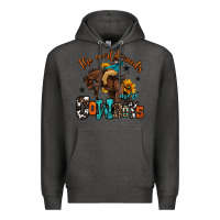 Charcoal Heather the world needs more cowboys Premium Hoodie - OliviaCreatesArt