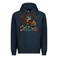 Navy the world needs more cowboys Premium Hoodie - OliviaCreatesArt