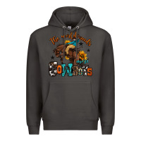 Smoke the world needs more cowboys Premium Hoodie - OliviaCreatesArt