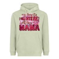 Matcha My favorite calls me mama Mother's Day Heavyweight Hoodie - FaDigitalArtStudio