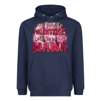 Navy My favorite calls me mama Mother's Day Heavyweight Hoodie - FaDigitalArtStudio