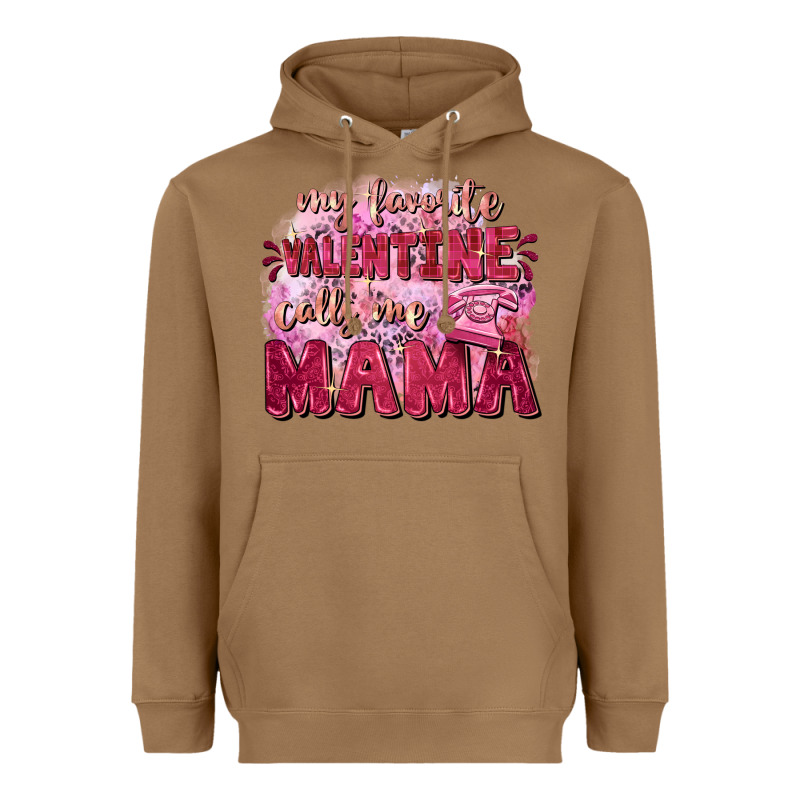 My Favorite Calls Me Mama Mother's Day Heavyweight Hoodie by FaDigitalArtStudio | Teevron