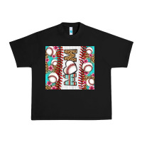 Black baseball mom Urban Heavy Tee - LillyAllenDesigns