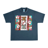 Midnight Navy baseball mom Urban Heavy Tee - LillyAllenDesigns