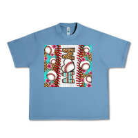 Pebble Blue baseball mom Urban Heavy Tee - LillyAllenDesigns