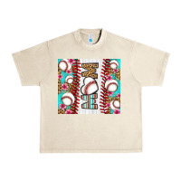 Sandshell baseball mom Urban Heavy Tee - LillyAllenDesigns