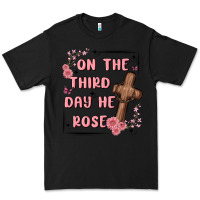 Black on the third day  he rose Premium Tee - MaliasSmallBusiness