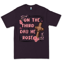 Plum on the third day  he rose Premium Tee - MaliasSmallBusiness