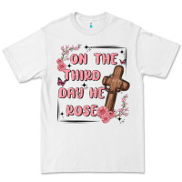 White on the third day  he rose Premium Tee - MaliasSmallBusiness