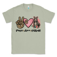 Matcha peace love pitbull Classic Tee - JahusDesignShop