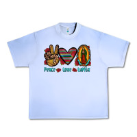 Grape Ice peace love lupita Urban Heavy Tee - JahusDesignShop