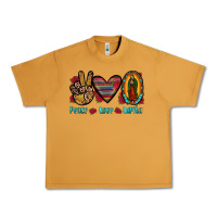 Peanut Butter peace love lupita Urban Heavy Tee - JahusDesignShop