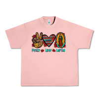 Salmon peace love lupita Urban Heavy Tee - JahusDesignShop