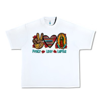 White peace love lupita Urban Heavy Tee - JahusDesignShop
