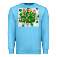 Ocean Blue lucky charm st patricks Premium Sweatshirt - FaDigitalArtStudio