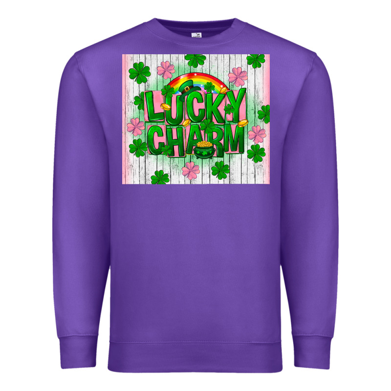 Lucky Charm St Patricks Premium Sweatshirt by FaDigitalArtStudio | Teevron