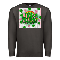 Smoke lucky charm st patricks Premium Sweatshirt - FaDigitalArtStudio