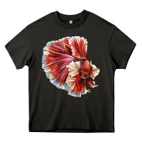 Asphalt Betta Fish Heavy Core Tee - LillyAllenDesigns