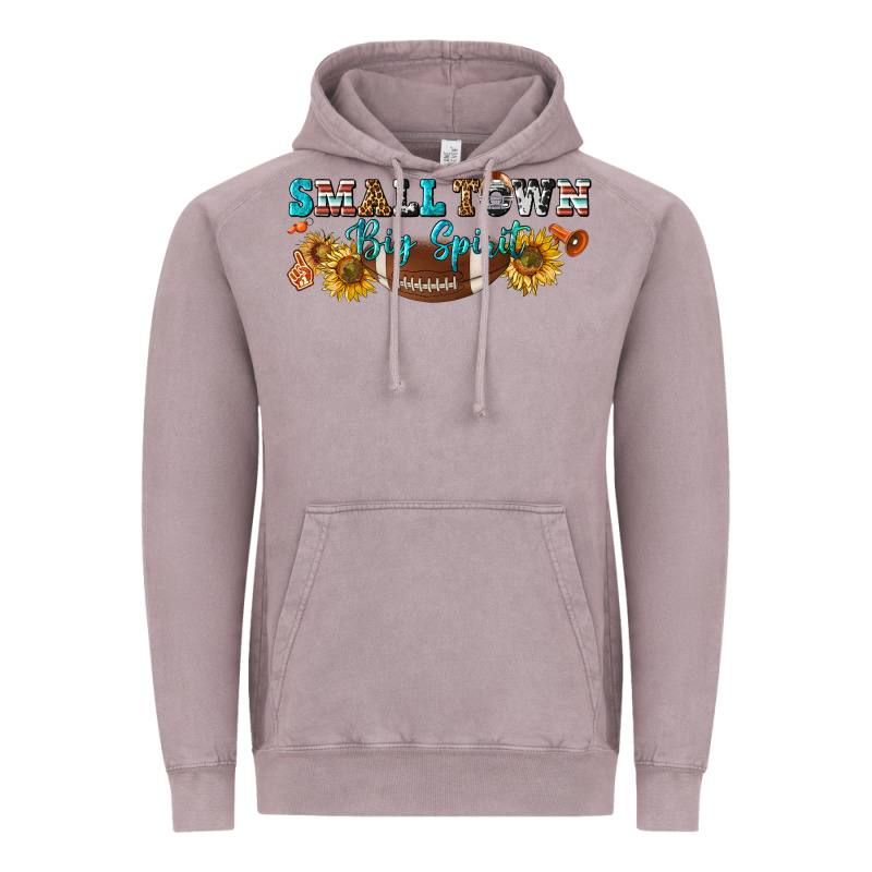 Small Town Big Spirit Vintage Hoodie by BundleAndBundleShop | Teevron