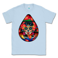 Dusty Blue Hispanic Heritage Classic Tee - BundleAndBundleShop